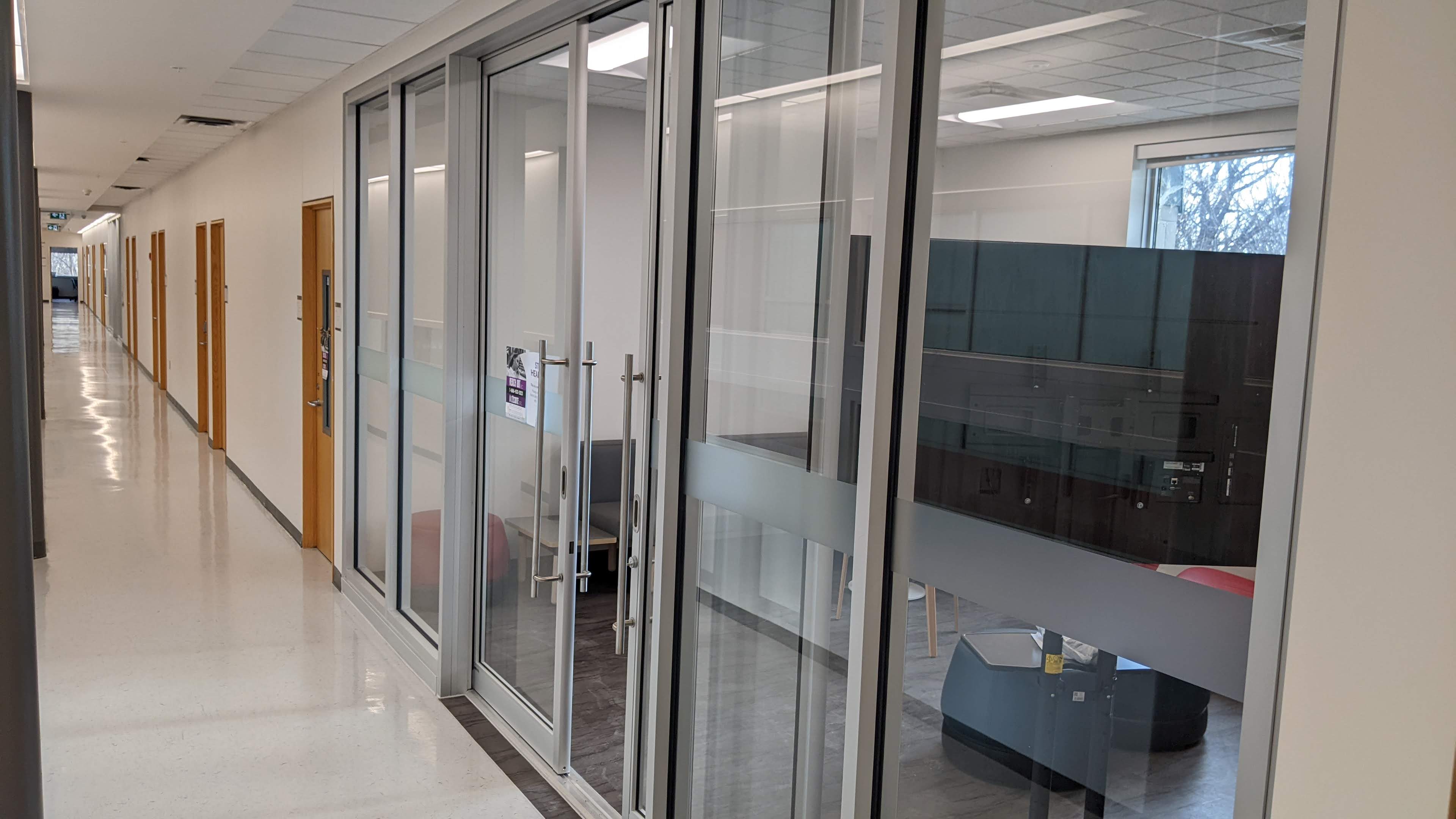 View of 220 from Hall