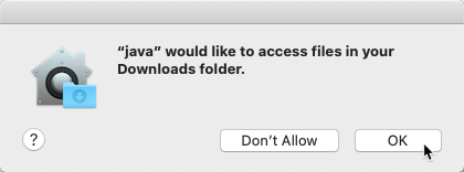 Granting Folder Access