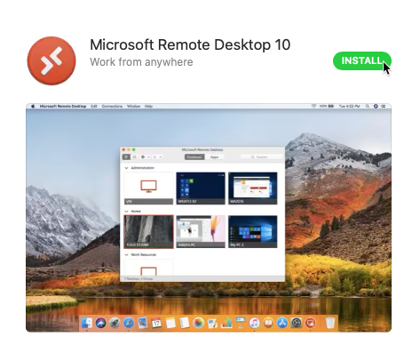 Installing Remote Desktop - Step 2